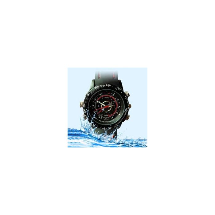 Waterdicht horloge met ingebouwde video camera 16GB